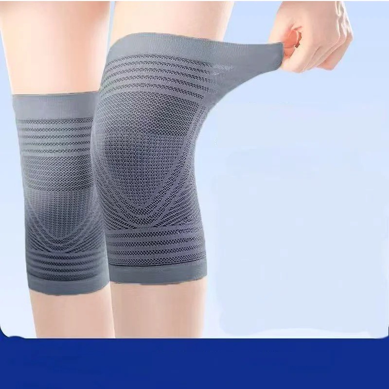 Compression Knee Sleeve - ปลอกรัดเข่าแบบบาง ระบายอากาศได้ดี กันลื่น ใช้ได้ในฤดูร้อน ช่วยพยุงข้อต่อ ให้ความอบอุ่น