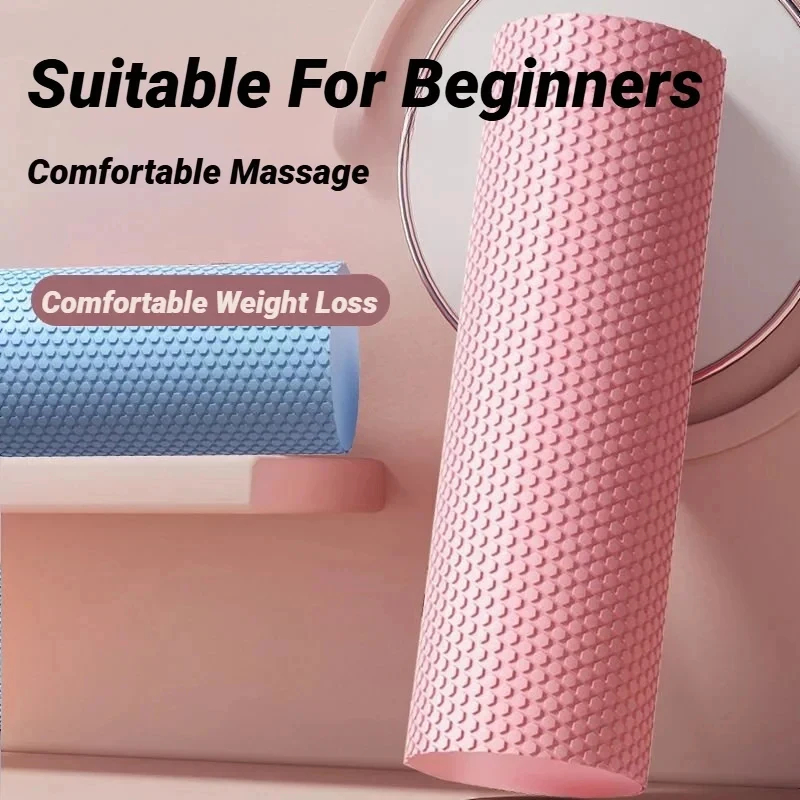 Health Wellness And Fitness - ลูกกลิ้งโยคะโฟม EVA ทรงหกเหลี่ยม ขนาด 10 ซม.