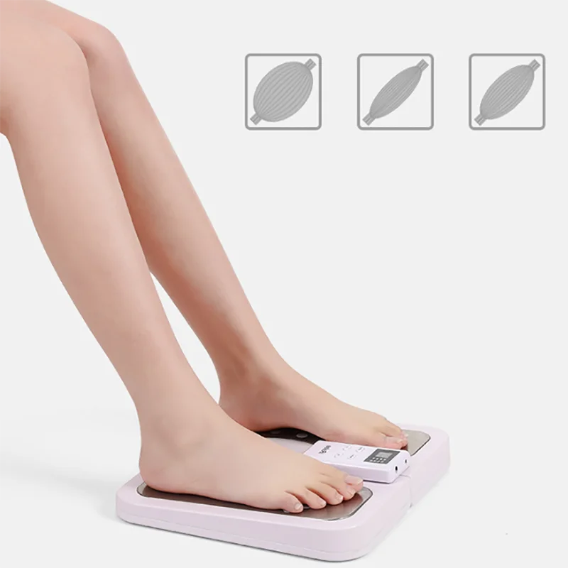 Ems Foot Massager - เครื่องนวดเท้า EMS แบบพับได้ ใช้ในบ้าน นวดเท้าด้วยระบบพัลส์ ช่วยกระตุ้นการไหลเวียนโลหิต