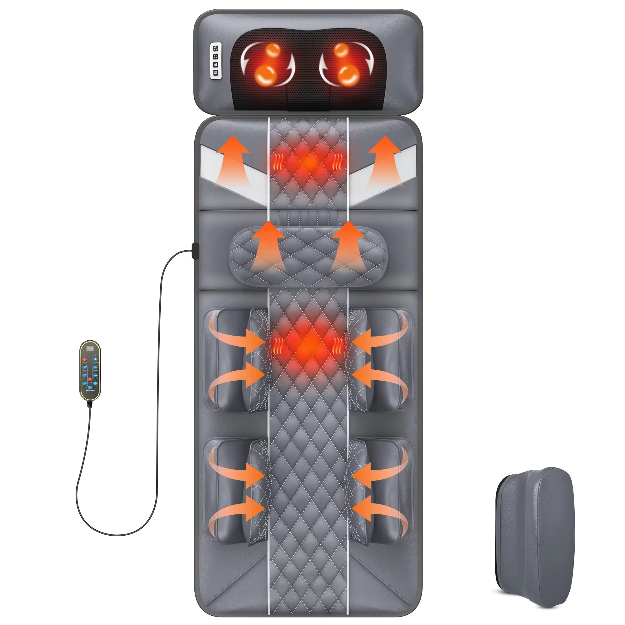 Foot Bath Massager - 6D ที่นอนไฟฟ้าถุงลมนิรภัย Traction ยืดคอเอวกลับ Full Body