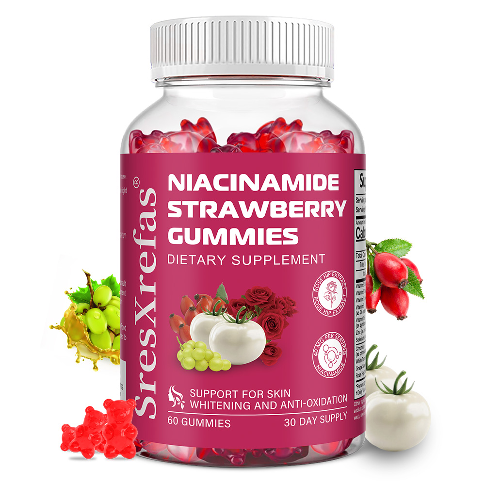 Health Wellness Gummies - ไนอาซินาไมด์ (วิตามินบี 3) แบบกัมมี่ ช่วยเสริมสร้างการผลิตพลังงาน สุขภาพผิว