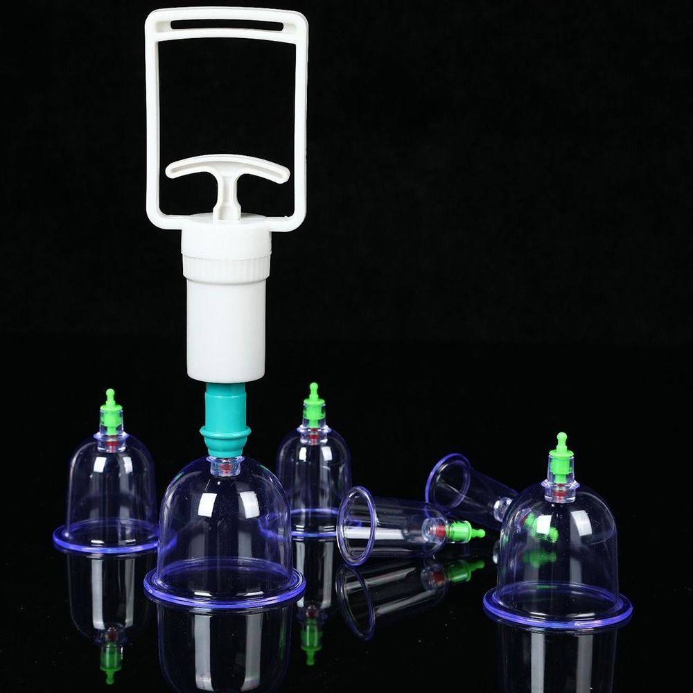 Cupping Therapy Set - ชุดถ้วยนวดกระชับสัดส่วน 8 ชิ้น/ชุด แบบดูดสุญญากาศ สำหรับบำบัดร่างกาย แบบแห้งและแบบเปียก