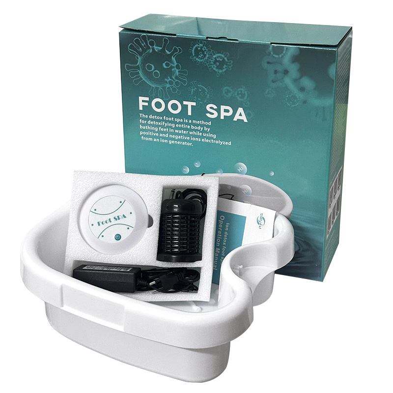 Foot Bath Massager - เครื่องนวดเท้าและสปาเท้าแบบอิออนพร้อมอ่างแช่เท้า ช่วยขจัดสารพิษ ลดความเครียด และทำความสะอาดด้วยระบบอิออน