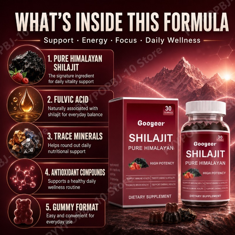 Health Wellness Gummies - กู๊กเกอร์ ชิลลาจิต กัมมี่ส์ บริสุทธิ์จากเทือกเขาหิมาลัย ความเข้มข้นสูง ช่วยเสริมสร้างสุขภาพภูมิคุ้มกัน