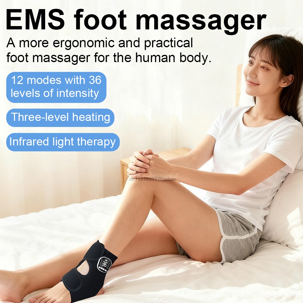 เครื่องนวดข้อเท้าไฟฟ้า EMS เคร - Ems Foot Massager บทวิจารณ์และราคา