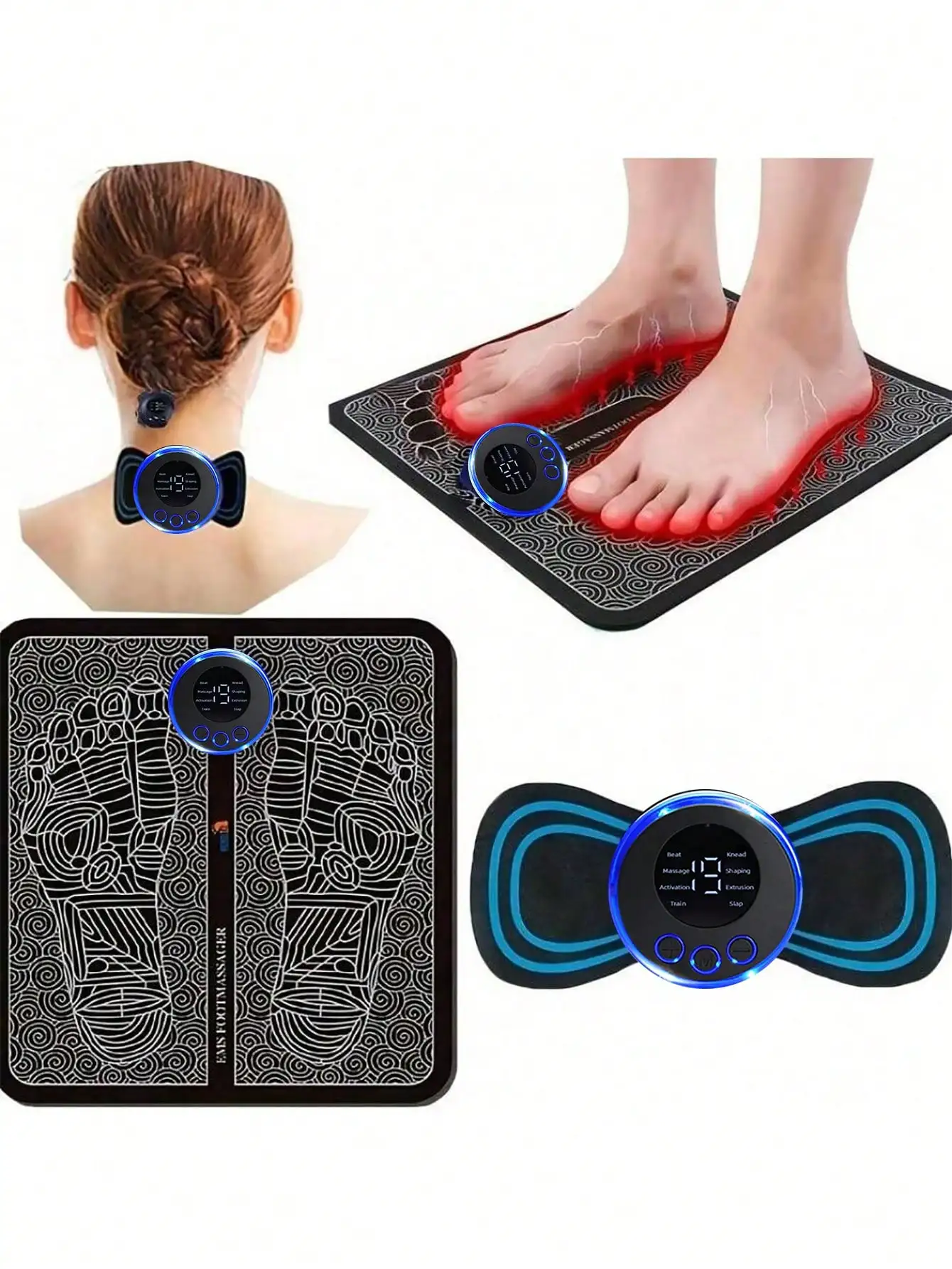 ชุดอุปกรณ์นวดอิเล็กทรอนิกส์ 20 - Ems Foot Massager บทวิจารณ์และราคา