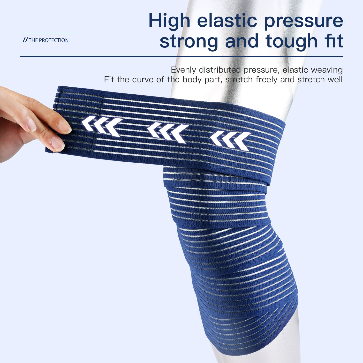 1 PC เทปผ้าพันแผลการบีบอัดข้อเ - Compression Knee Sleeve บทวิจารณ์และราคา