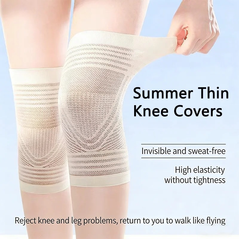 ปลอกรัดเข่าแบบบาง ระบายอากาศได - Compression Knee Sleeve บทวิจารณ์และราคา