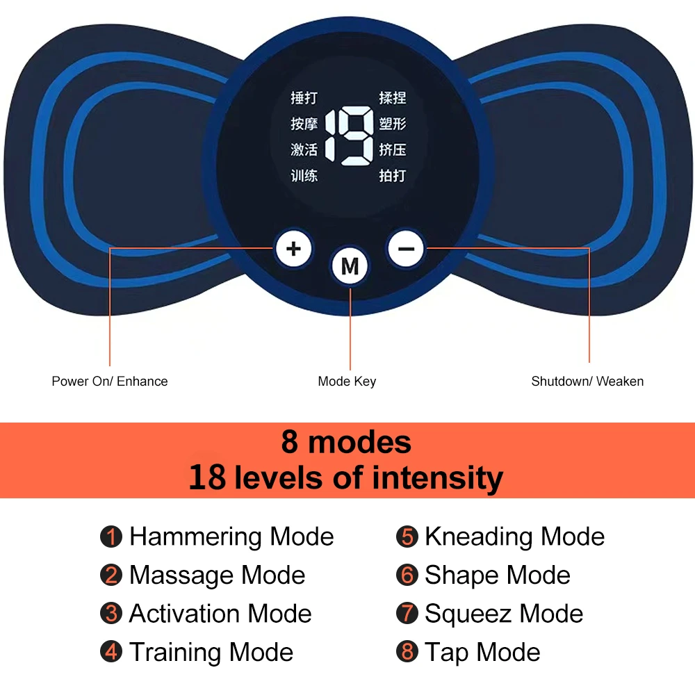 EMS เครื่องนวดคอมินิปากมดลูกหล - Ems Foot Massager บทวิจารณ์และราคา
