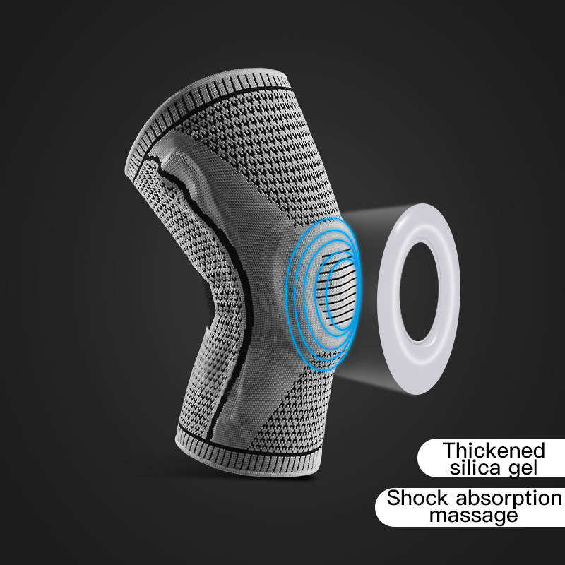 อุปกรณ์พยุงเข่ากันลื่นพร้อมแผ่ - Compression Knee Sleeve บทวิจารณ์และราคา
