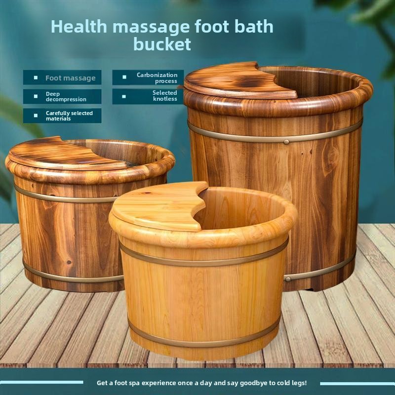 ถังแช่เท้าไม้ซีดาร์ HYS อ่างนว - Foot Bath Massager บทวิจารณ์และราคา