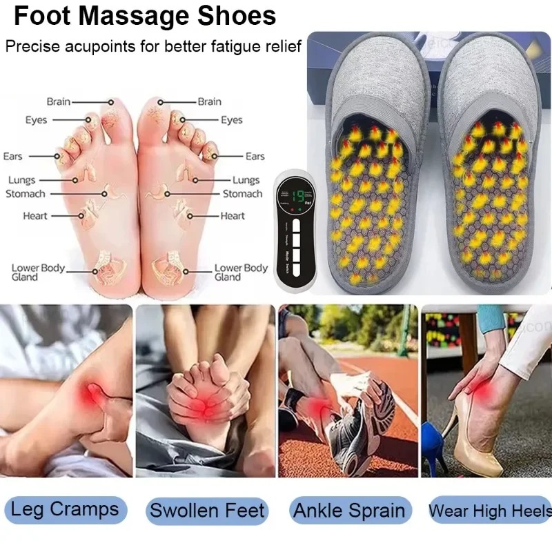 รองเท้านวดเท้าไฟฟ้า EMS กระตุ้ - Ems Foot Massager บทวิจารณ์และราคา