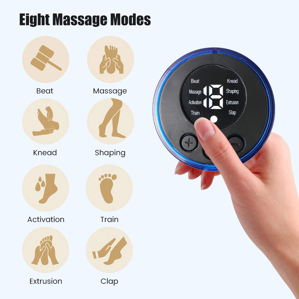 5 ชิ้นชุดคอกลับนวดสติกเกอร์ EM - Ems Foot Massager บทวิจารณ์และราคา