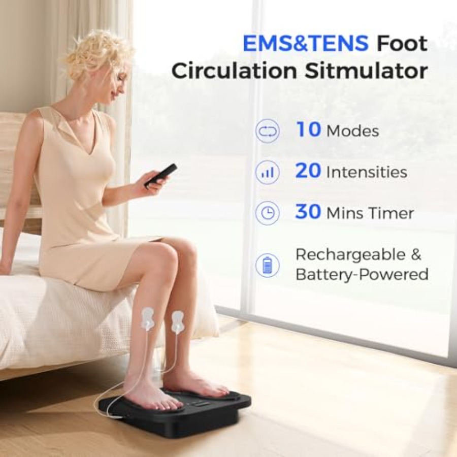 เครื่องนวดเท้าสำหรับโรคระบบประ - Ems Foot Massager บทวิจารณ์และราคา
