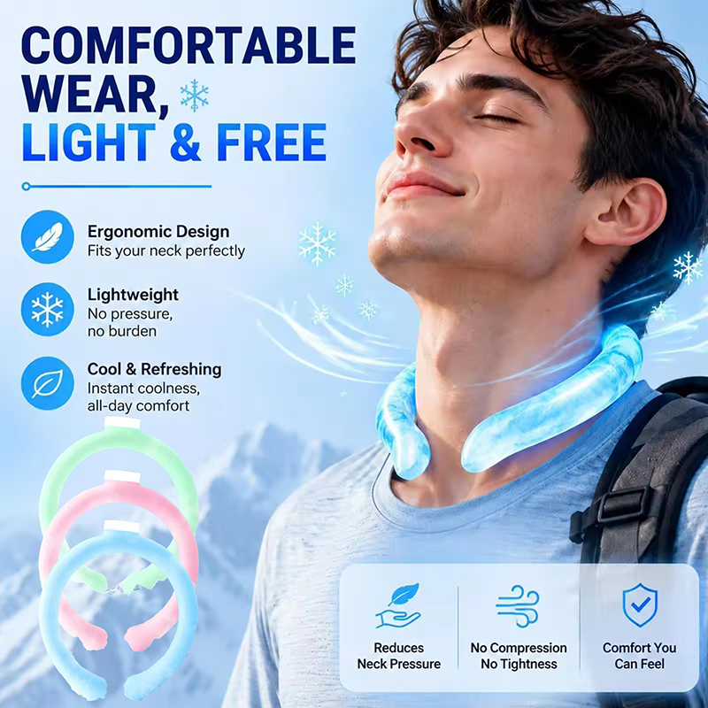แหวนคลายร้อนบริเวณคอแบบพกพา ใช - Health Wellness And Fitness บทวิจารณ์และราคา