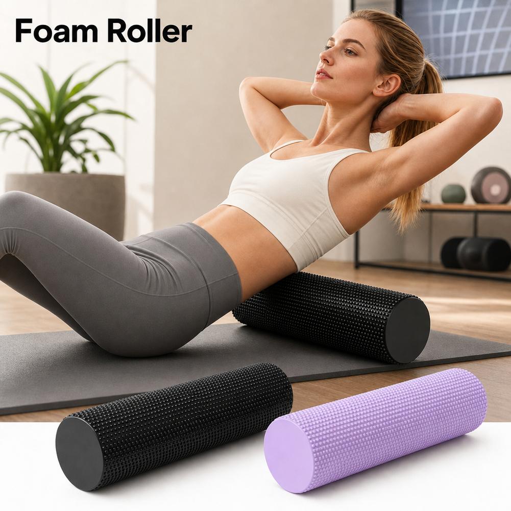 ลูกกลิ้งโฟมโยคะ EVA ความหนาแน่ - Health Wellness And Fitness บทวิจารณ์และราคา