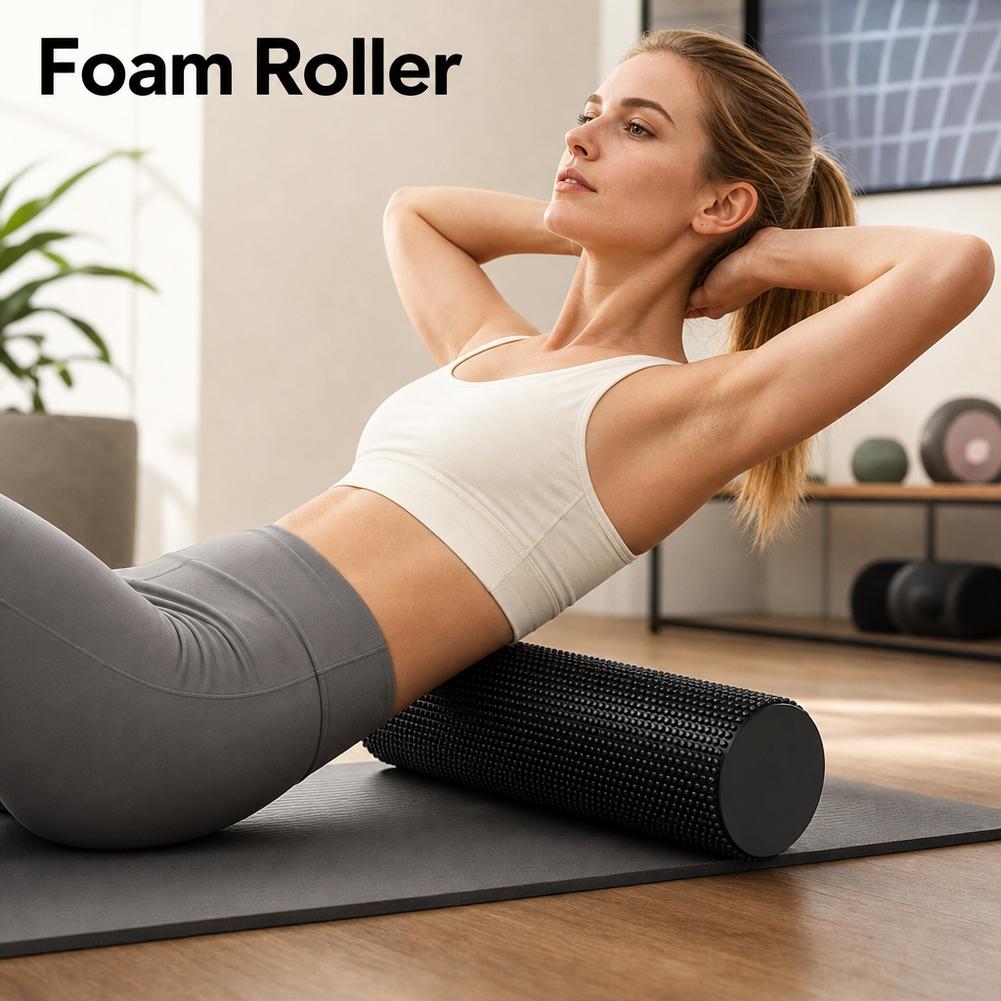 ลูกกลิ้งโฟมโยคะ EVA ความหนาแน่ - Health Wellness And Fitness บทวิจารณ์และราคา