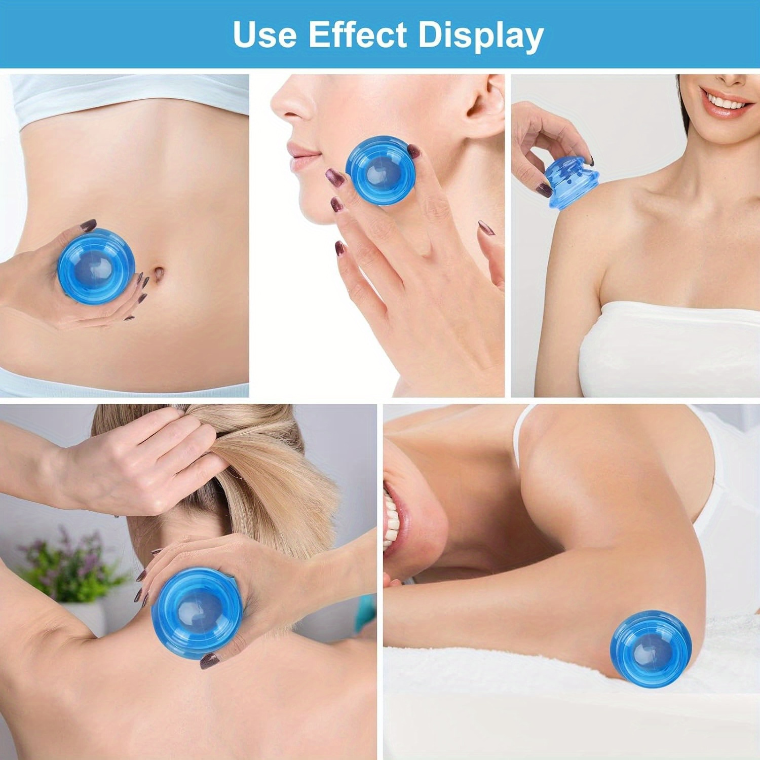 1pcs ซิลิโคน Cupping Therapy ช - Cupping Therapy Set บทวิจารณ์และราคา