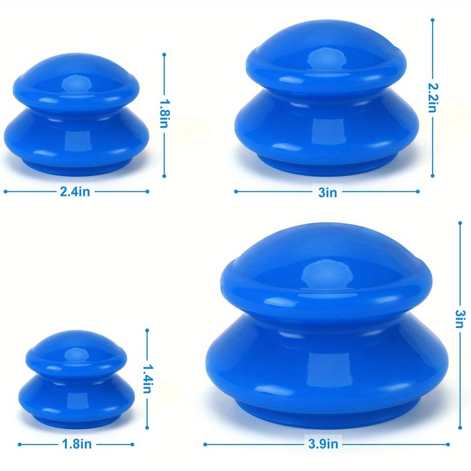 1pcs ซิลิโคน Cupping Therapy ช - Cupping Therapy Set บทวิจารณ์และราคา