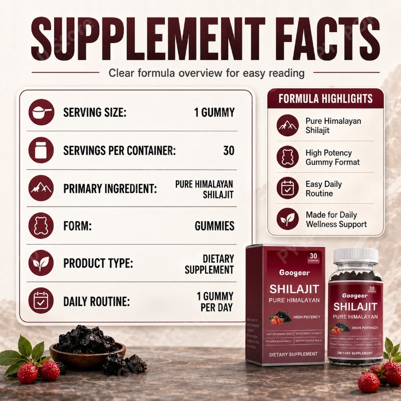 กู๊กเกอร์ ชิลลาจิต กัมมี่ส์ บร - Health Wellness Gummies บทวิจารณ์และราคา
