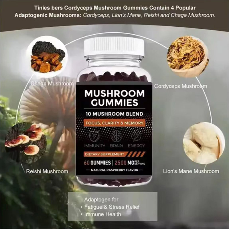 เยลลี่เห็ดเสริมสร้างภูมิคุ้มกั - Health Wellness Gummies บทวิจารณ์และราคา