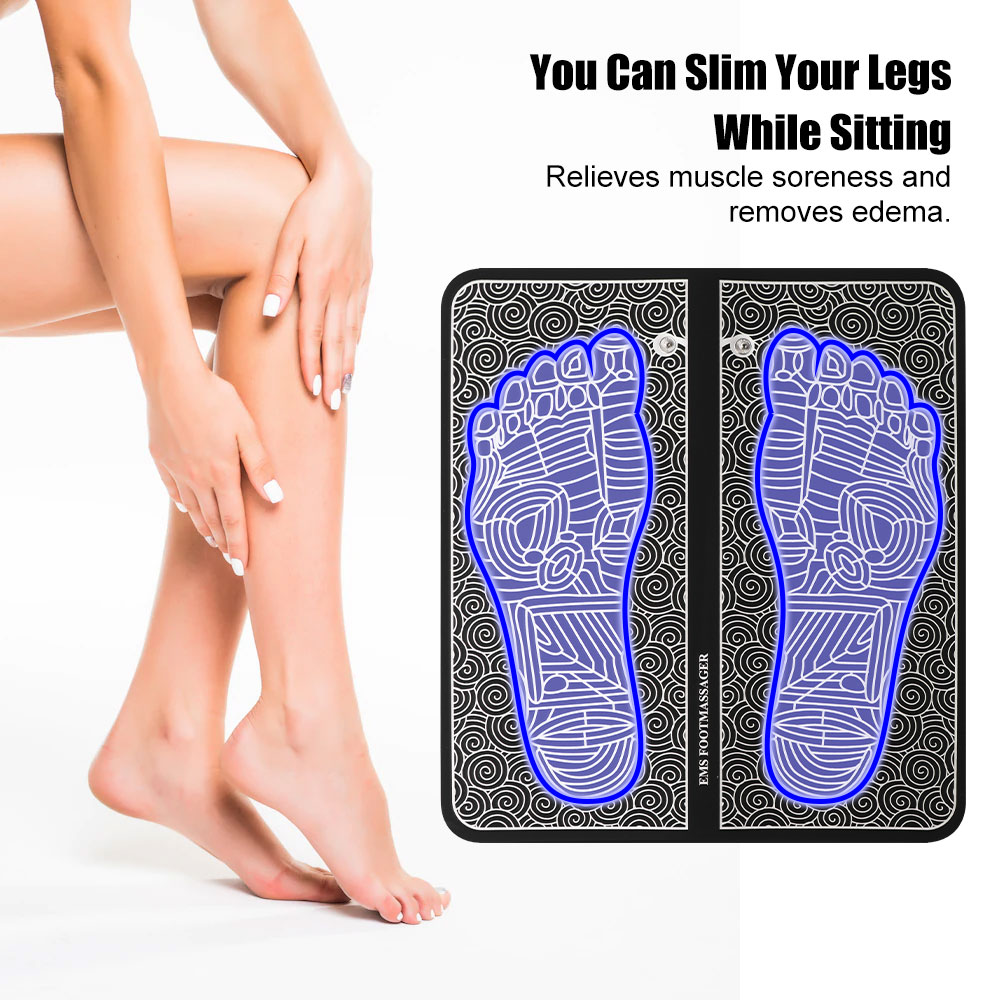 EMS แผ่นนวดเท้ากายภาพบําบัด Mu - Ems Foot Massager บทวิจารณ์และราคา